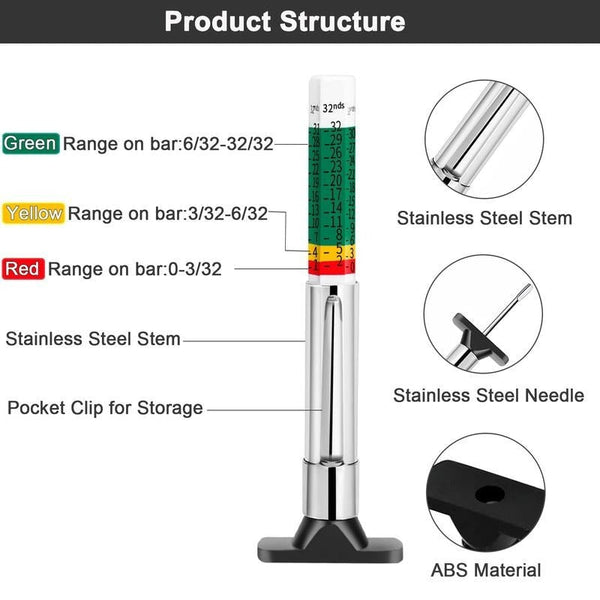 Tire Tread Depth Gauge（copy）
